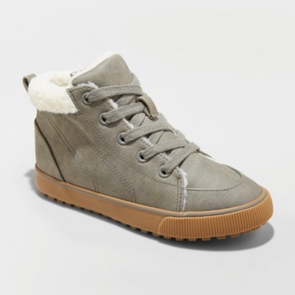 Cat & Jack Other - Cat & Jack Barnett Sherpa Lined Sneakers New